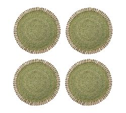 Handwoven Twirled Edge Placemat