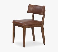 Pardy Leather Dining Chairs - Set of 2