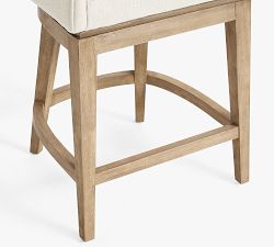 Baldwin Upholstered Swivel Stool