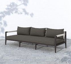 Punta Mita Teak Outdoor Sofa (63"-93")