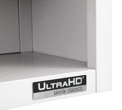 Stainless Steel Wall Cabinet with Open Shelf