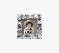 Basketweave Metal Frame