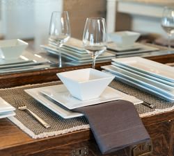 BIA Square Porcelain Bowls - Set of 4