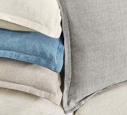 Carmelita Flax Linen Pillow Cover