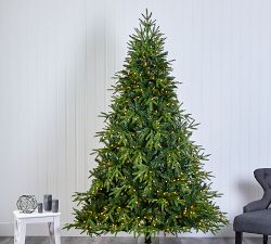 Faux Lit Colorado Mountain Fir