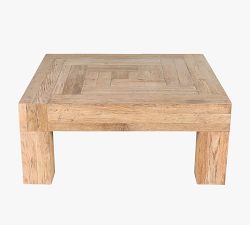 Finnegan Square Reclaimed Wood Coffee Table (39.5")