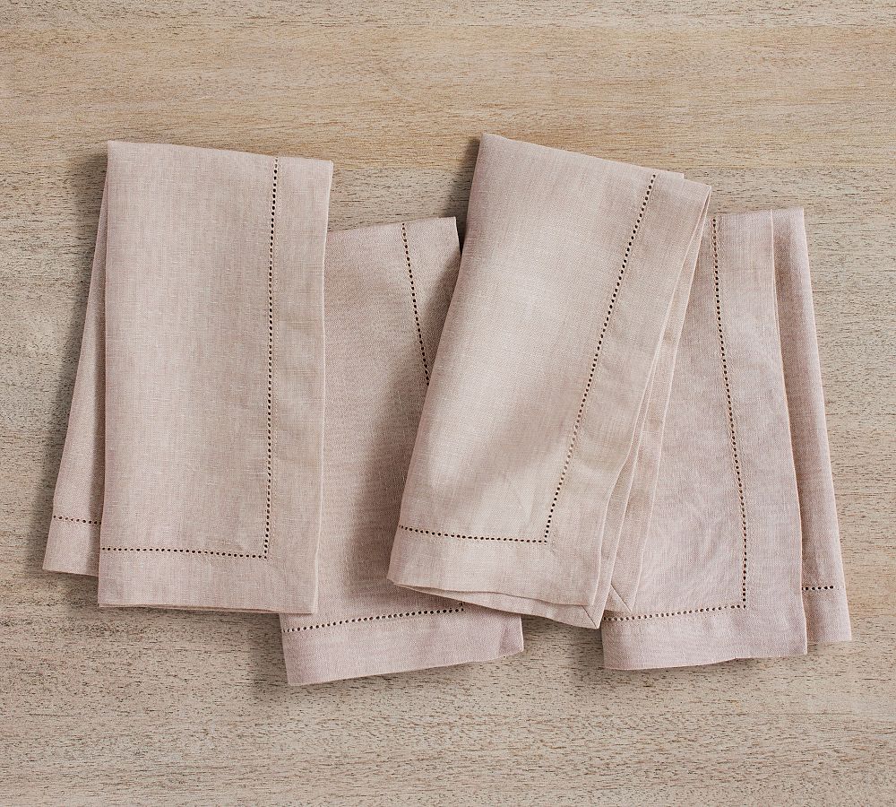 Linen Napkins (12, Smoky Quartz)