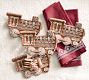 Gingerbread Train Stoneware Appetizer Plates - Set of 4