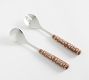 Gingerbread Stoneware Serving Utensils - Set of 2