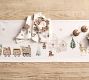 Gingerbread Train Cotton Napkins - Set of 4