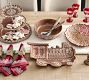Gingerbread Stoneware Serving Bowl