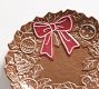 Gingerbread Wreath Stoneware Serving Platter