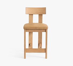 Aldon Leather Stool