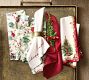 Nostalgic Christmas Icon Embroidered Cotton Twill Napkins - Set of 4