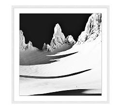 Mountain Skyscrapers Framed Print