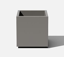 Open Box: All Weather Eco Cube Planter, Medium - Gray