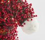 Lit Red Berry Tree Topper