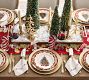 Nostalgic Christmas Icon Stoneware Salad Plates - Set of 4