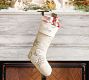 Lit Embellished Stocking
