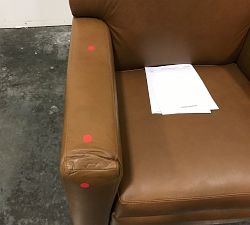 Open Box: Ashby Leather Recliner