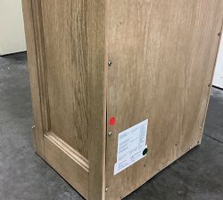 Open Box: Modular Bar Cabinet Base with wood doors- Seadrift
