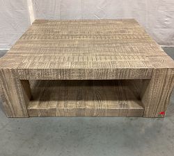 Open Box: Rockport Square Reclaimed Wood Coffee Table (44&quot;)