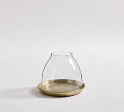 Cloche Hurricane Candle Holder