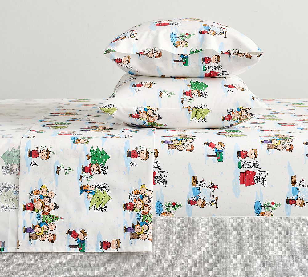 Charlie Brown Christmas Sheet Set