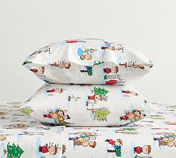 Charlie Brown Christmas Pillowcases - Set of 2