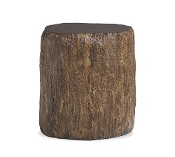 Calden Round Concrete Accent Table (18.5")