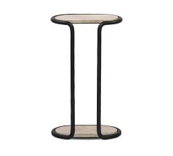 Emeren Oval Marble C- Table (30")