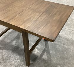 Open Box: Mateo Drop Leaf Dining Table (30&quot;- 54&quot;) - Salvage Black
