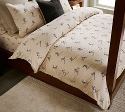 Ski Run Duvet Cover