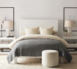 Barrett Chiseled Alabaster Table Lamp (25&quot;)