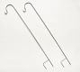 Lyon Zinc Shepherds Hooks - Set of 2