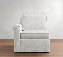 Build Your Own Cameron Roll Arm Slipcovered Sectional