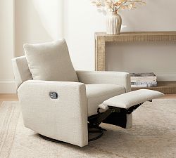 Ayden Square Arm Swivel Recliner