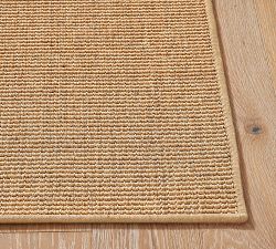 Custom Boucle Serged Sisal Rug Swatch - Free Returns Within 30 Days
