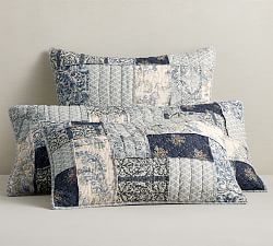 Delaney Handcrafted Patchwork Cotton Quilted Sham