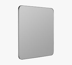 Slim Profile Square Wall Mirror