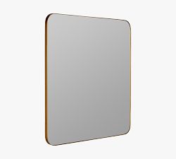 Slim Profile Square Wall Mirror