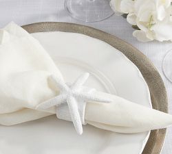 Starfish Napkin Ring, Set of 4