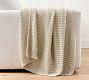 Coastline Knitted Throw
