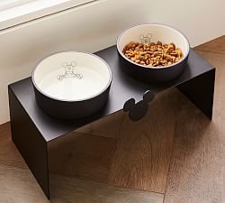 Mickey Mouse Pet Bowl with Stand