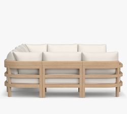 Woodside 8-Piece U-Shaped Outdoor Sectional (127")