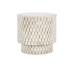 Beirut Round End Table (25&quot;w)