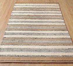 Crosby Striped Jute Rug