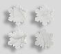 Marble Snowflake Coasters - Set of 4