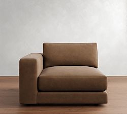 Build Your Own Carmel Lounge Square Arm Leather Sectional