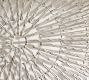 Handwoven Willow Wheel Wall Art